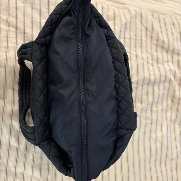 MZ Wallace Dark Blue Quilted Tote - Picture 7 of 14